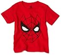 Spiderman Boys 2-7 Toddler Spiderman Face T-Shirt