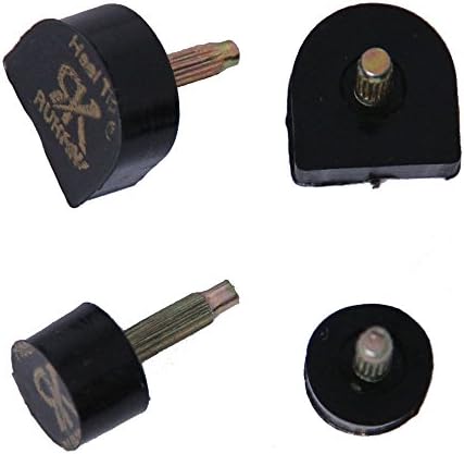 5 Pairs Tangible Benefits Stiletto High Heel Tips Taps Pins Lifts Dowel Replace (9mm Dia Round)
