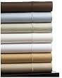 Pinzon 500-Thread-Count Egyptian Cotton Sateen Queen Sheet Set, Cream