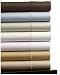 Pinzon 500-Thread-Count Egyptian Cotton Sateen King Pillowcase Pair, Chocolate