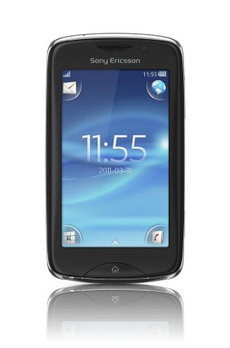 Sony Ericsson CK15A-BK txt Pro Unlocked GSM Phone with Slide-Out QWERTY Keypad, Touchscreen, Wi-Fi and 3.2 MP Camera - Unlocked Phone - US Warranty - Black
