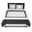 Home Grey Hotel Comforter Set - Queen
