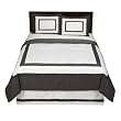 Home Grey Hotel Comforter Set - Queen