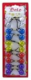 Bolo Ponytail Transparent 10's 20 mm