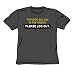 Please Log Out - Adult Charcoal S/S T-Shirt For Men