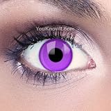 Funky Eyes Fashion Contact Lenses with Soloution & Case - UV Violet (30 days)