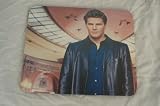 Review The Moneyman  / Angel David Boreanaz Mouse mat pad computer mat NEW