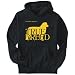 Hoodie Mens Black  Australian Shepherd - True Breed  Dogs