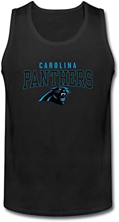 LJFGL Carolina Panthers 2015 NFC South Division Champions Men's Vest Tank Top 100% Cotton