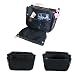Nifty Nylon Purse Organizer Insert for Handbags - Black