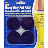 FELT PADS BROWN 1-1/2