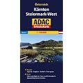 ADAC Urlaubskarte K�rnten, Steiermark West 1:150.000: Register: Legende, Citypl�ne, Stadtinfo, Ortsregister. Karte: Sehensw�rdigkeiten, Natur- und Nationalparks, landschaftlich sch�ne Strecken