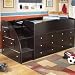Ashley Furniture Embrace Loft Bed With 2 Drawer Storage Units Image #1