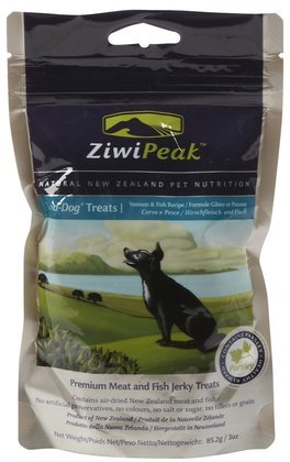 More image ZiwiPeak Good-Dog - Fish & Venison Real Meat Jerky - 3 oz-Seafood (Quantity of 6)
