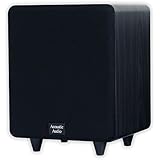 Acoustic Audio CS-PS8-B Front Firing Subwoofer (Black)