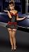 Sexy Miss Kitty Galore Womens Costume Great Sex Kitten Costume (Stockings/Shoes Not Included)