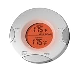 grill thermometer:Cuisinart Digital Temperature Gauge with Color Changing Display