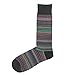 SUTTOS Men's 10 Pairs Cotton Funky Argyle Diamond Striped Long Crew Dress Socks