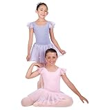 Child Tank Leotard w/Flutter Sleeve - PB303C