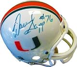 Warren Sapp Autographed / Signed University of Miami Hurricanes Mini Helmet