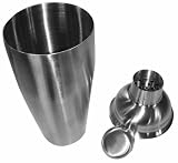 Happy Hour 10700 3-Piece Stainless Steel Cocktail Shaker