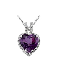 Genuine Amethyst Pendant by Effy Collection® in 14 kt Yellow Gold