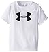 Under Armour Boys 2-7 Big Logo Short Sleeve Tee White