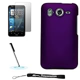 Purple Smooth Design Cover / 2 Piece Snap On Crystal Protective Hard Case f ....