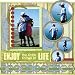 Quick Quotes Enjoy Life Canvas Wall Kit, 12-Inch by 12-Inch by 1-Inch