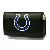 Horizontal Pouch iPhone/Q/Centro, NFL Indianapolis Colts Suitable for phones up to 4.3" H x 2.6" W x 0.6" D (110 x 65 x 15 mm)