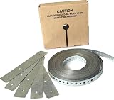 3/4 x 10' Steel Hanger Strap With Holes, GALV Steel