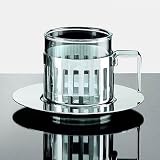 Alessi Taza De Café De Vidrio  Resistente Al Calor