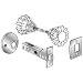 PASSAGE LOCK W/ GLASS KNOB