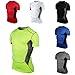 Generic New Mens Compression Sweat-absorbent Sport Gear Crewneck Athletic Shirt Tops