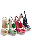 Canvas Slingbacks