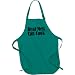 Real Men Can Cook Bib Apron, Emerald