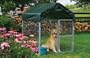 ShelterLogic Dog Kennel, 66- Inch Peak Height, Wall Dimensions 4 x 4 x 45- Feet