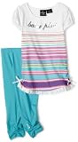 Baby Phat Girls 2-6x Stripe Legging Set