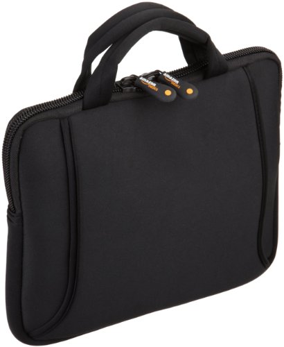 AmazonBasics Netbook Bag with Handle, Fits 7- to 10-Inch Netbooks, iPad (Black)