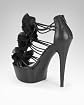Fleur Leather Strappy Platform Sandal Product Image