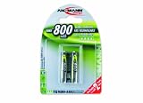 Ansmann NiMH Akku AAA Micro 800 mAh 2er Pack