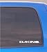 Dakine vinyl decal sticker WHITE