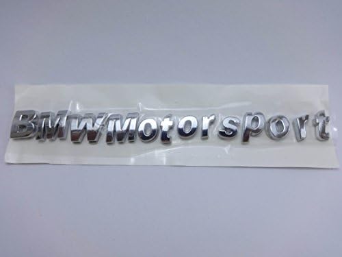Motorsport Emblem Car Accessories 3M Adhesive Foreign Automotive Vehicle Symbol