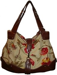Women's Etienne Aigner Purse Handbag Stella Floral Collection