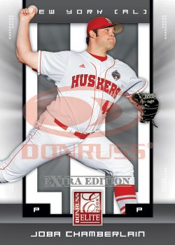 2008 Donruss Elite Extra Edition Baseball Card - Joba Chamberlain New York Yankees - Shipped In A Protective ScrewDown Display Case!