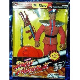 G.I. Joe Street Fighter II M. Bison 12" Action Figure
