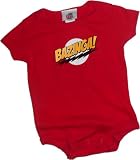 Bazinga! -- The Big Bang Theory Infant Onesie Snapsuit, 6 Months