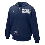 New York Yankees Turnstyle Full Zip Hood by Nike