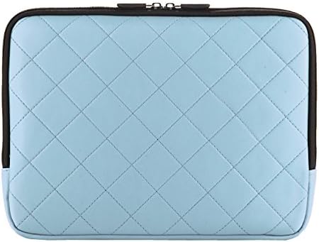 SumacLife Diamond Quilted PU Leather Sleeve for HP Pro Tablet 610 G1 10.1-inch Tablet (Sky Blue)