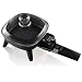 Culinair Ag231b Mini 6-Inch Electric Skillet, Black